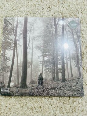 Taylor Swift Folklore Vinyl - w/ Cardigan single New - in plastic